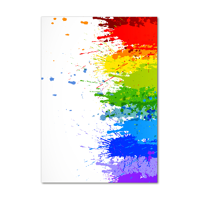 Print on acrylic Abstract rainbow