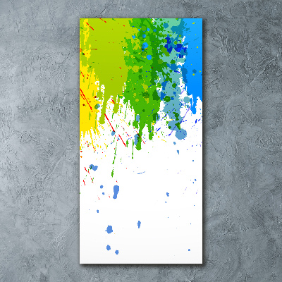 Print on acrylic Abstract rainbow