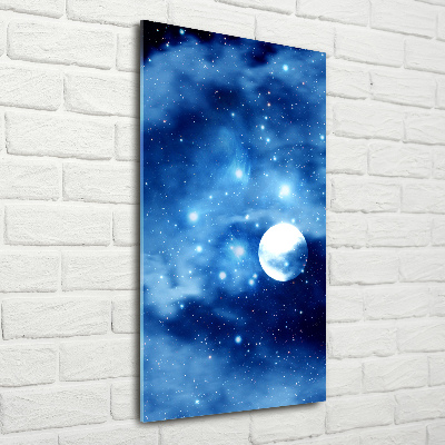 Acrylic wall art full moon