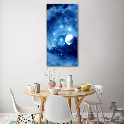 Acrylic wall art full moon