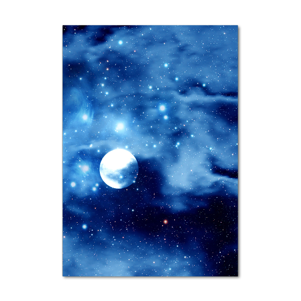 Acrylic wall art full moon