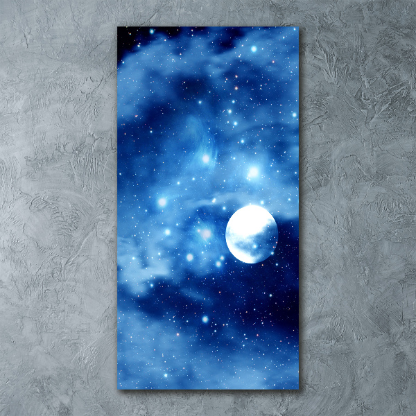 Acrylic wall art full moon