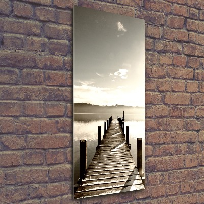 Print on acrylic Wooden pier