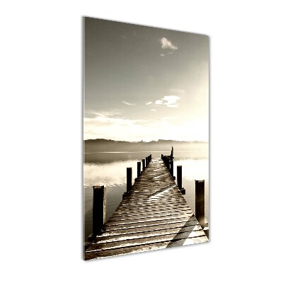 Print on acrylic Wooden pier