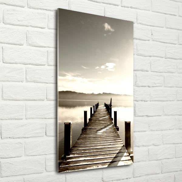 Print on acrylic Wooden pier