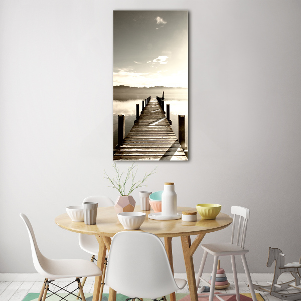 Print on acrylic Wooden pier