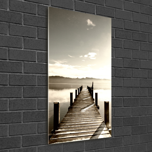 Print on acrylic Wooden pier