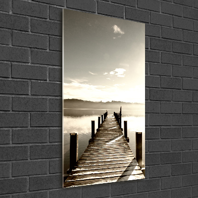 Print on acrylic Wooden pier