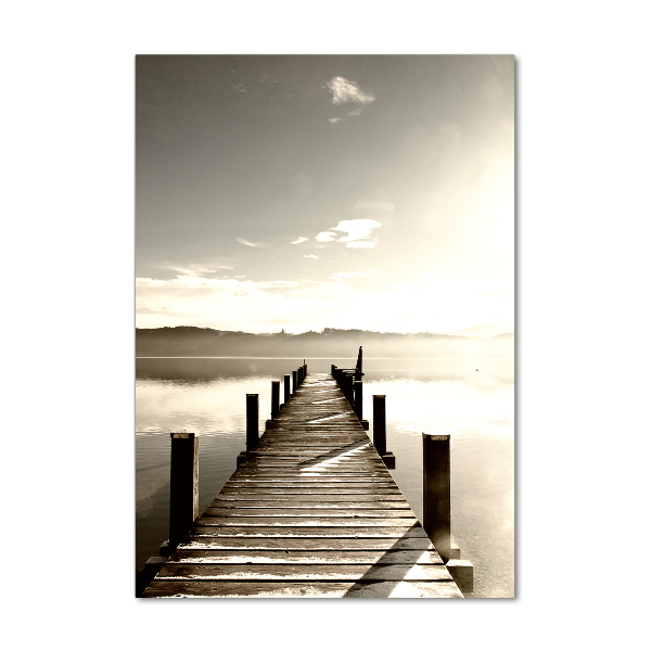 Print on acrylic Wooden pier