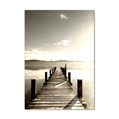 Print on acrylic Wooden pier