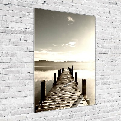 Print on acrylic Wooden pier