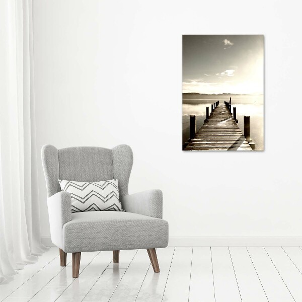 Print on acrylic Wooden pier