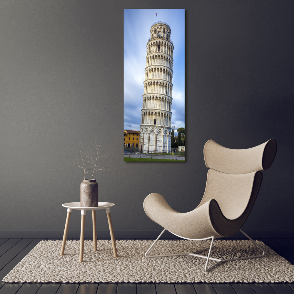 Print on acrylic PIZA Tower curve