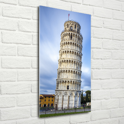 Print on acrylic PIZA Tower curve