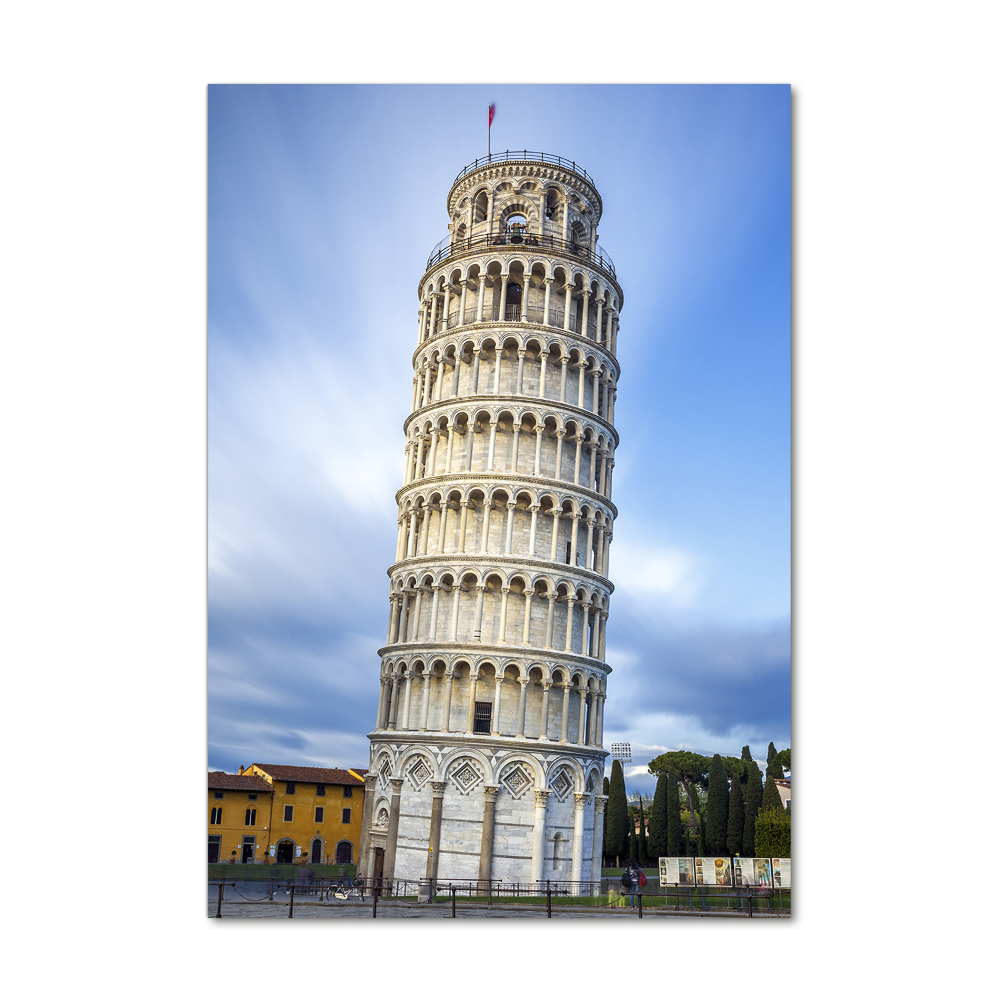 Print on acrylic PIZA Tower curve