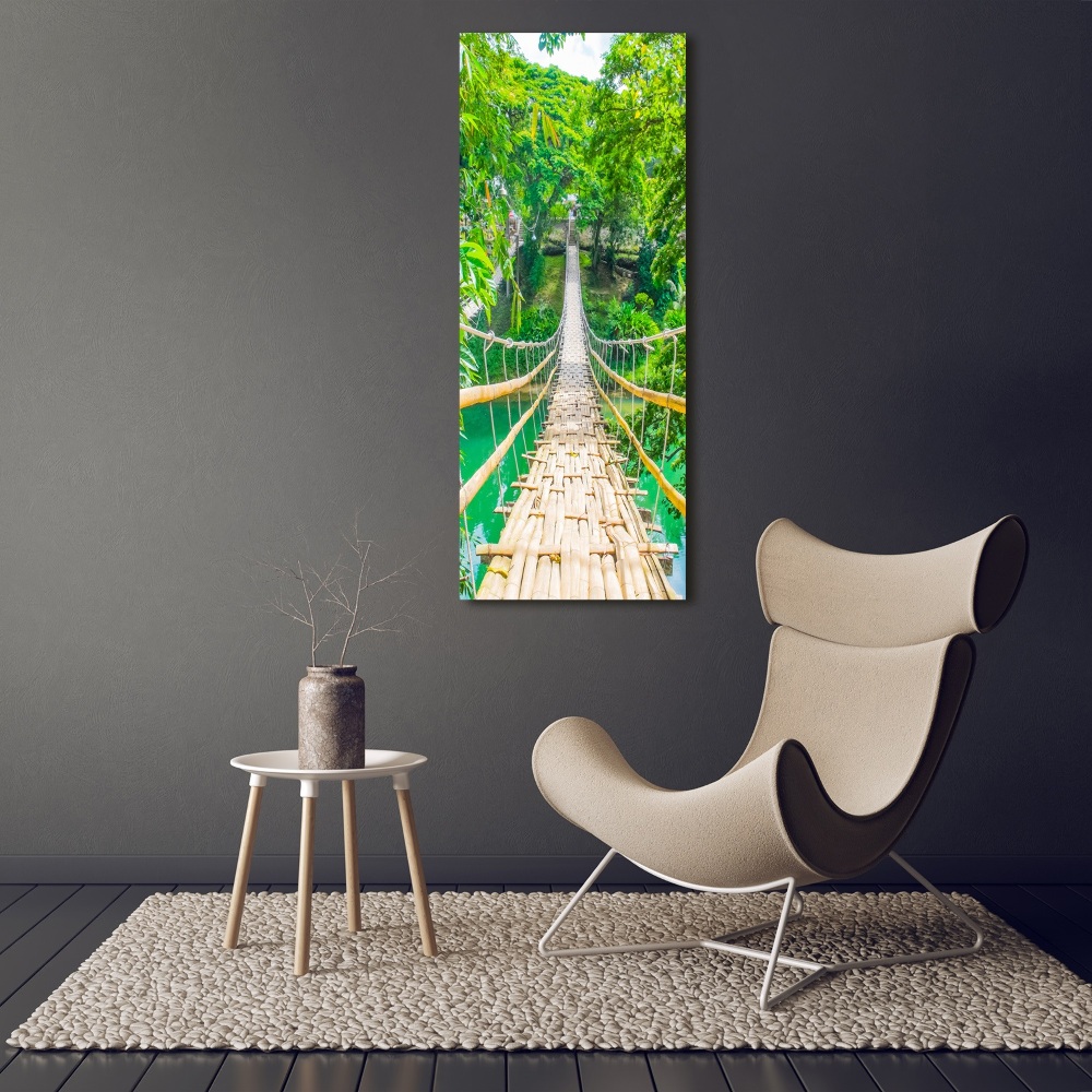 Wall art acrylic Hanging bridge