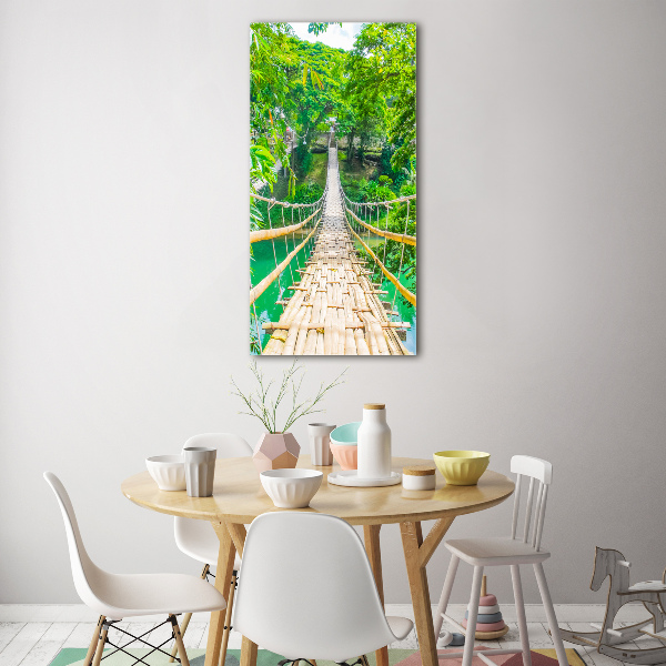 Wall art acrylic Hanging bridge