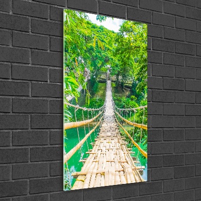 Wall art acrylic Hanging bridge