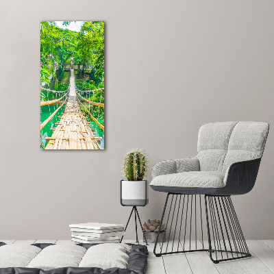 Wall art acrylic Hanging bridge