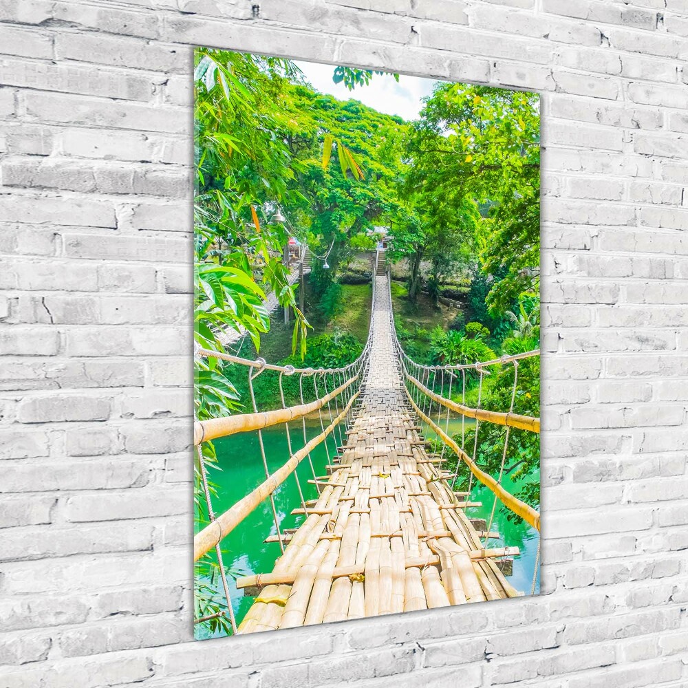 Wall art acrylic Hanging bridge