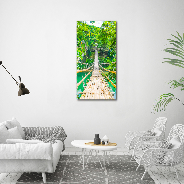 Wall art acrylic Hanging bridge