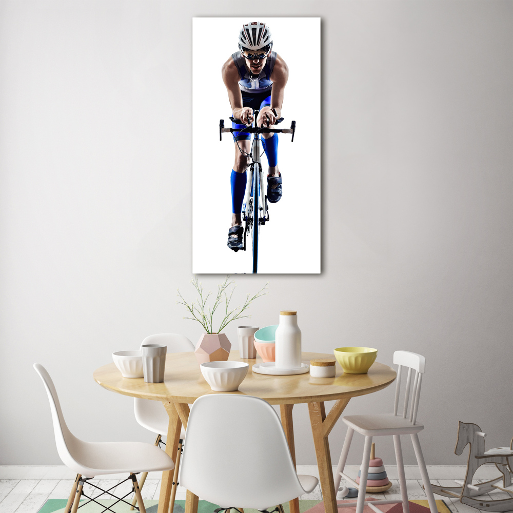 Wall art acrylic Cyclist