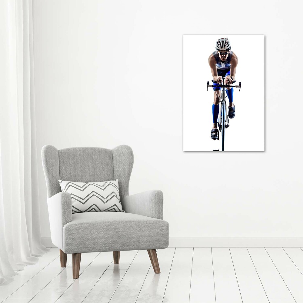 Wall art acrylic Cyclist