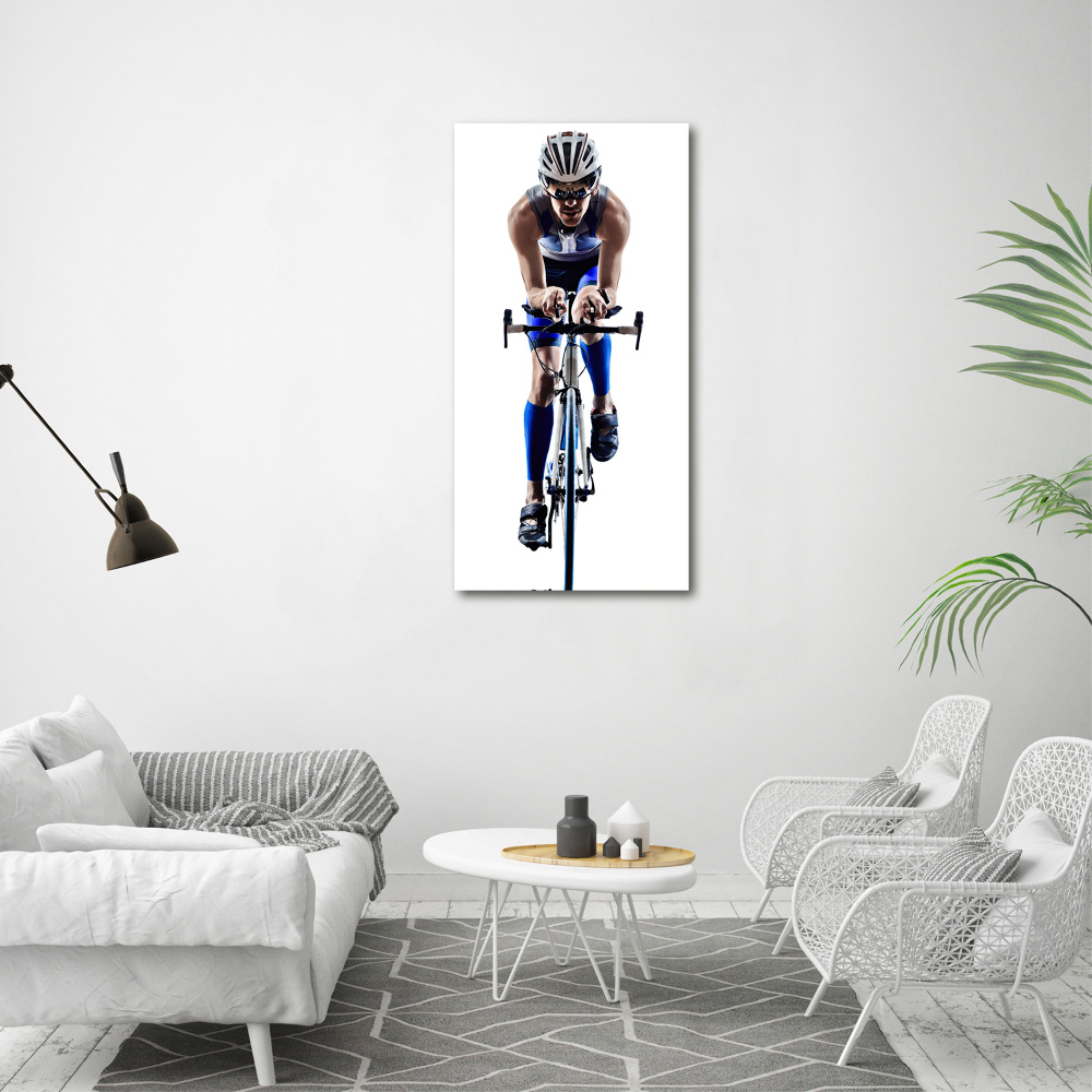 Wall art acrylic Cyclist