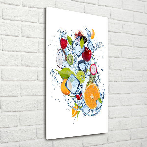 Print on acrylic Fruit and ice