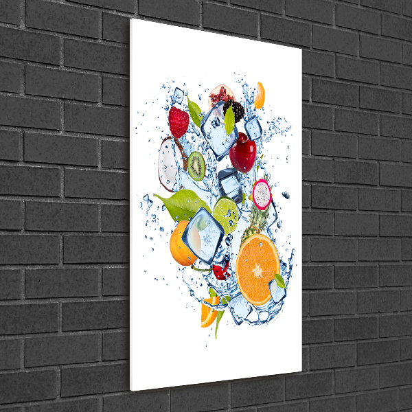 Print on acrylic Fruit and ice