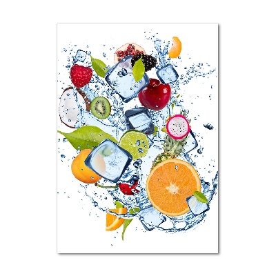 Print on acrylic Fruit and ice