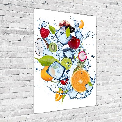 Print on acrylic Fruit and ice