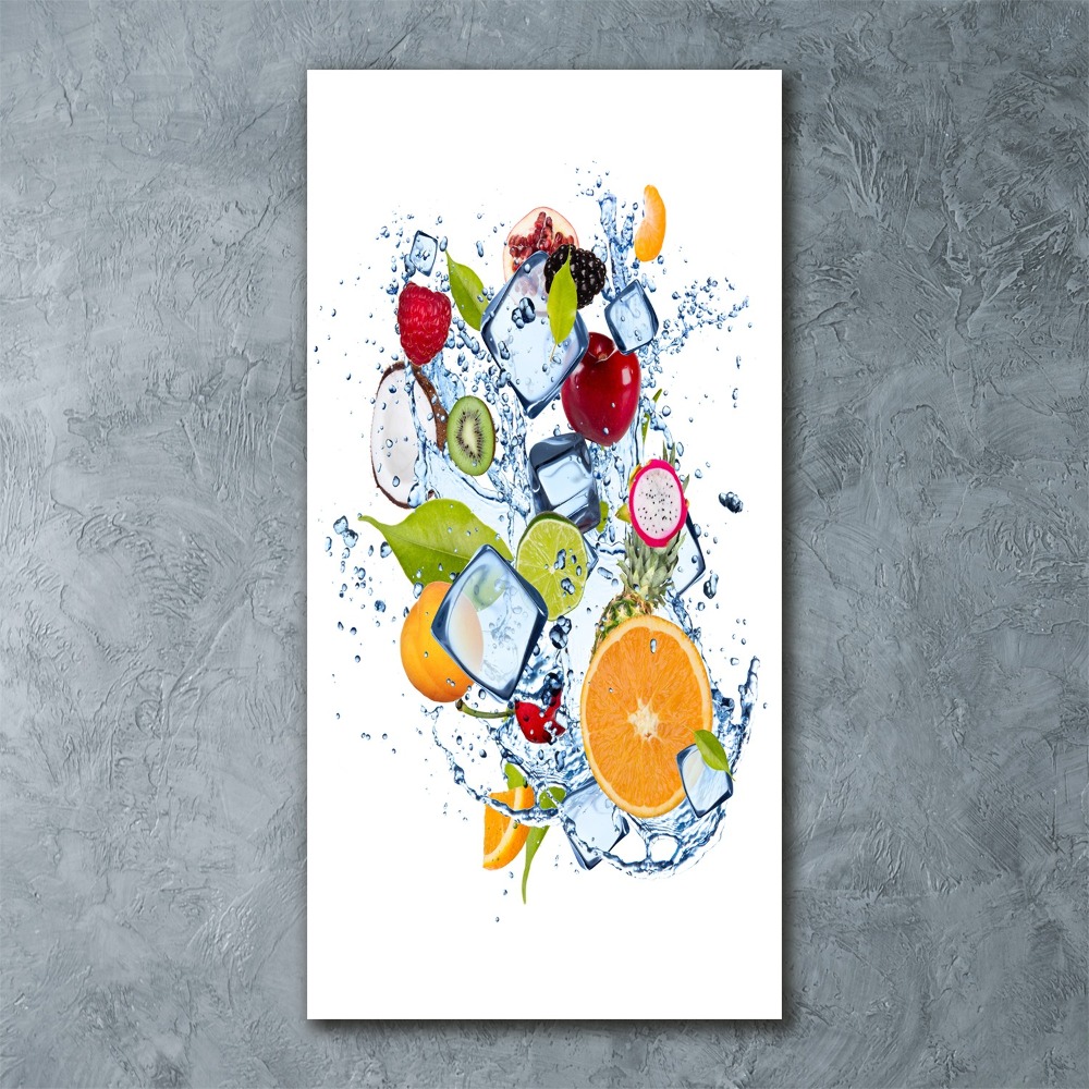 Print on acrylic Fruit and ice