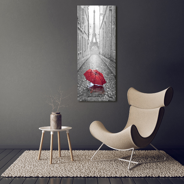 Wall art acrylic France umbrella