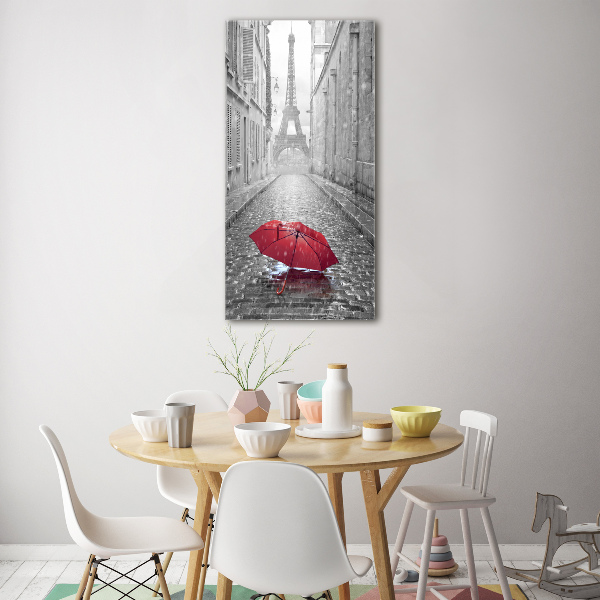 Wall art acrylic France umbrella