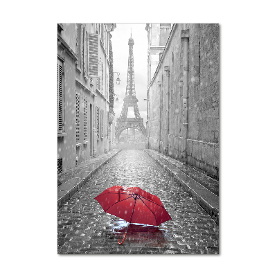 Wall art acrylic France umbrella