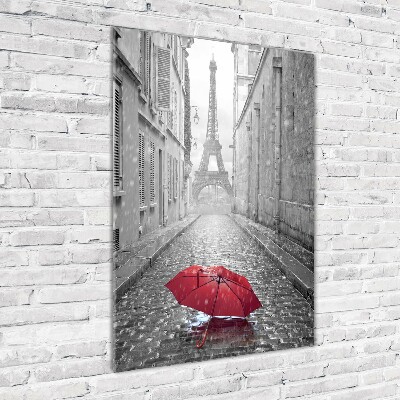 Wall art acrylic France umbrella