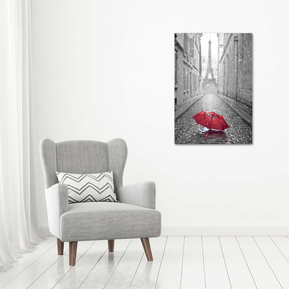 Wall art acrylic France umbrella