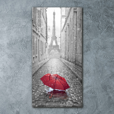 Wall art acrylic France umbrella