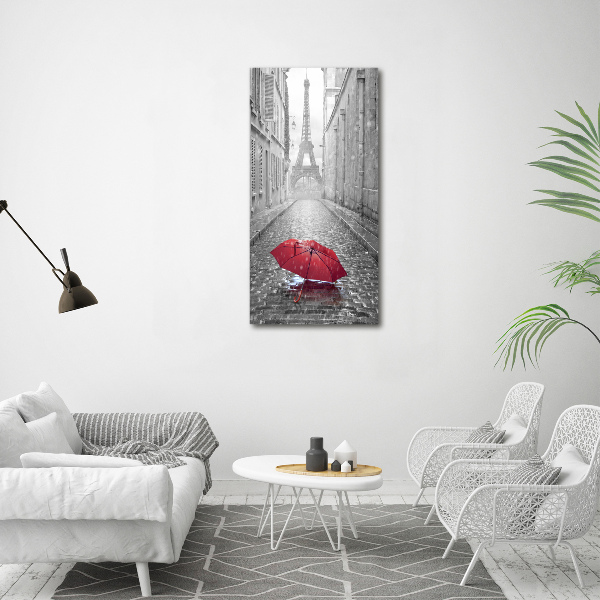 Wall art acrylic France umbrella