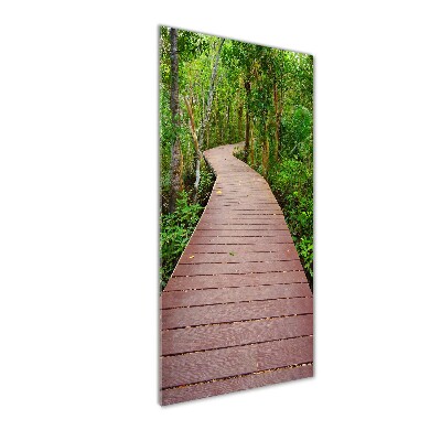 Wall art acrylic Path in the jungle