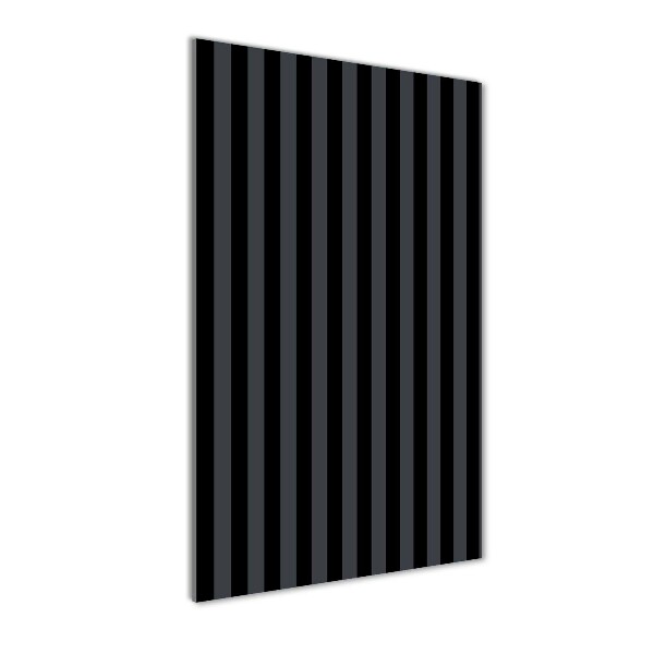 Black and gray stripes