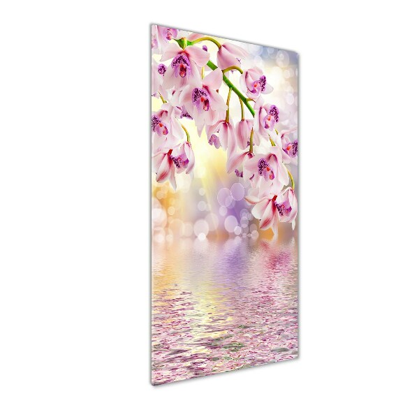 Wall art acrylic Orchid