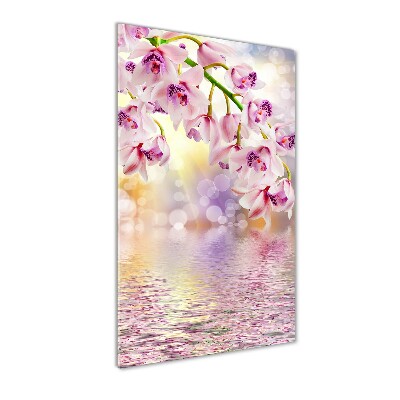 Wall art acrylic Orchid