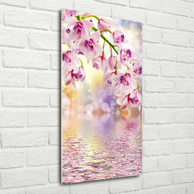 Wall art acrylic Orchid