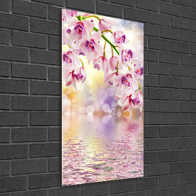 Wall art acrylic Orchid