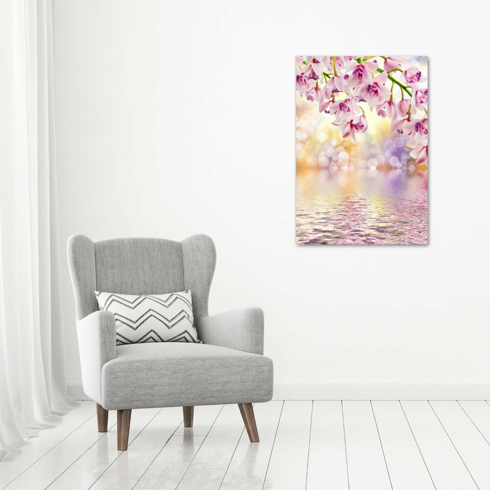 Wall art acrylic Orchid