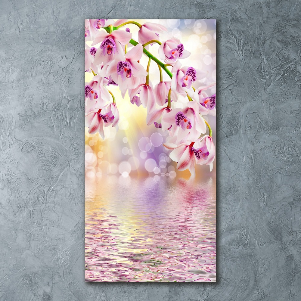 Wall art acrylic Orchid