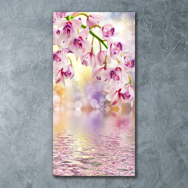 Wall art acrylic Orchid