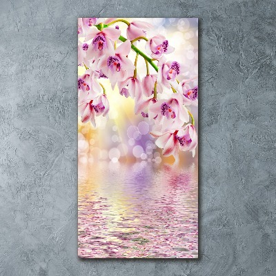 Wall art acrylic Orchid